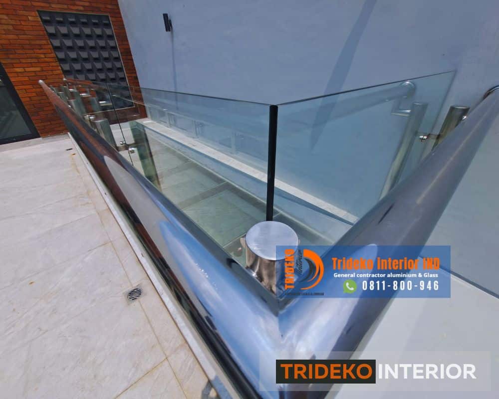 Railing Kaca 12mm Tempered 7 Railing Kaca 12mm Tempered